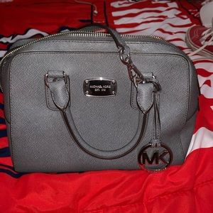 Gray Michael Kors bag
